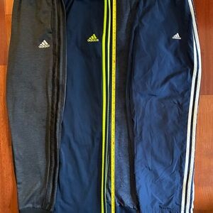 Adidas Boys' Navy and Black Joggers & Athletic Pants